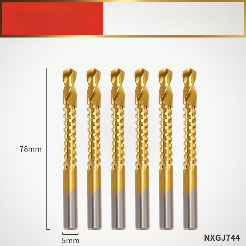 Enjoy zubový drážkovací vrták pre elektrickú vŕtačku – viacfunkčné vrtanie na vytváranie drážok a otvorov v dreve