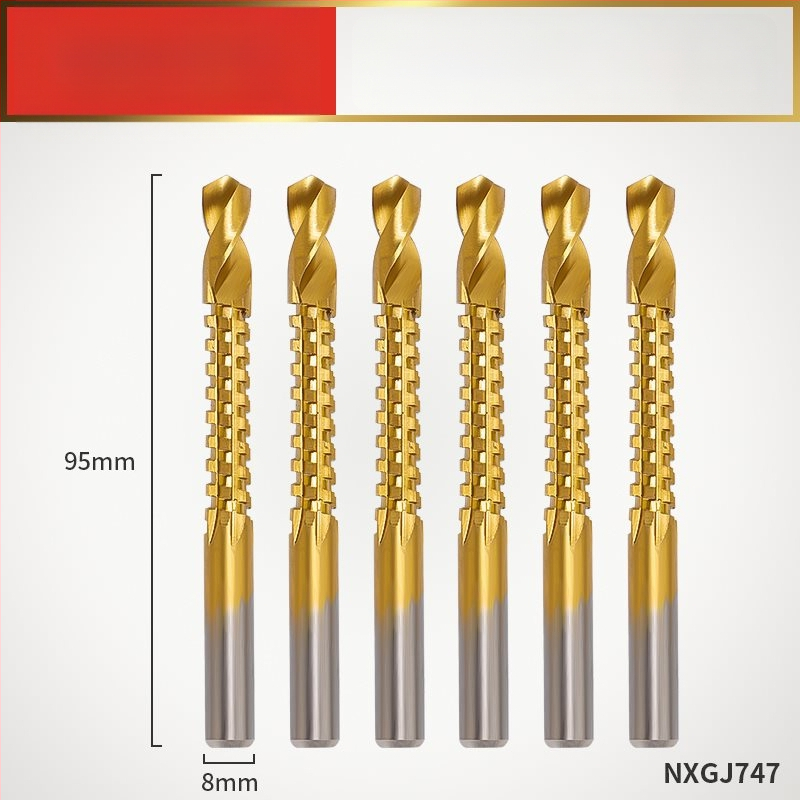 Enjoy zubový drážkovací vrták pre elektrickú vŕtačku – viacfunkčné vrtanie na vytváranie drážok a otvorov v dreve