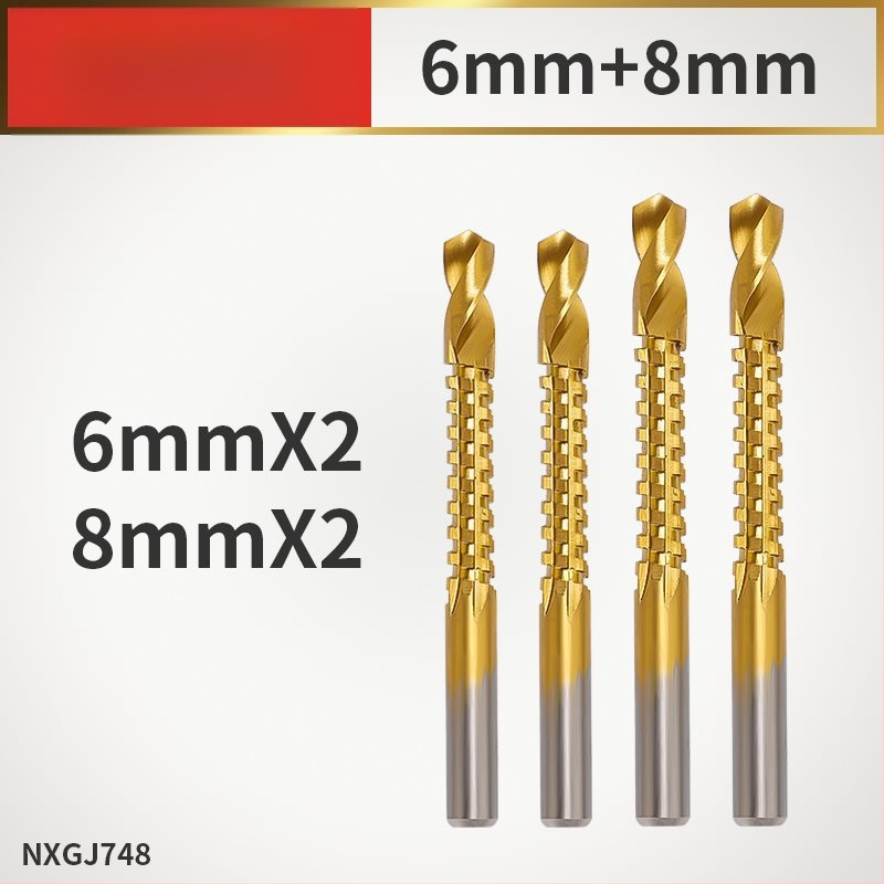 Enjoy zubový drážkovací vrták pre elektrickú vŕtačku – viacfunkčné vrtanie na vytváranie drážok a otvorov v dreve