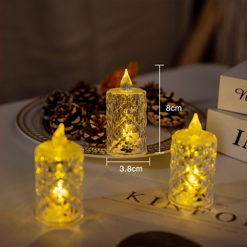 LED sviečka pre aromaterapeutické voskové tablety, vosk zo zmesi sóje (Značka: Iné; Typ: aromaterapeutické voskové tablety; IP: Nie)