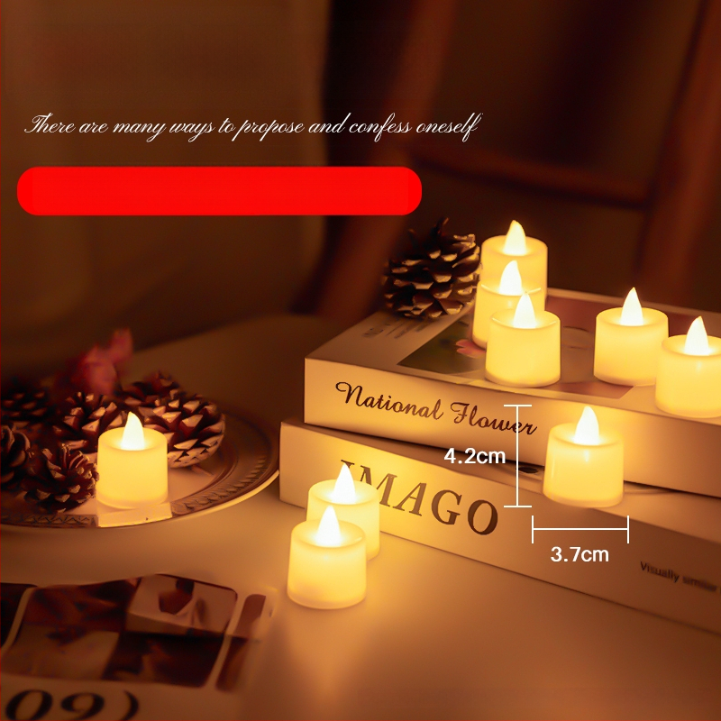 LED sviečka pre aromaterapeutické voskové tablety, vosk zo zmesi sóje (Značka: Iné; Typ: aromaterapeutické voskové tablety; IP: Nie)