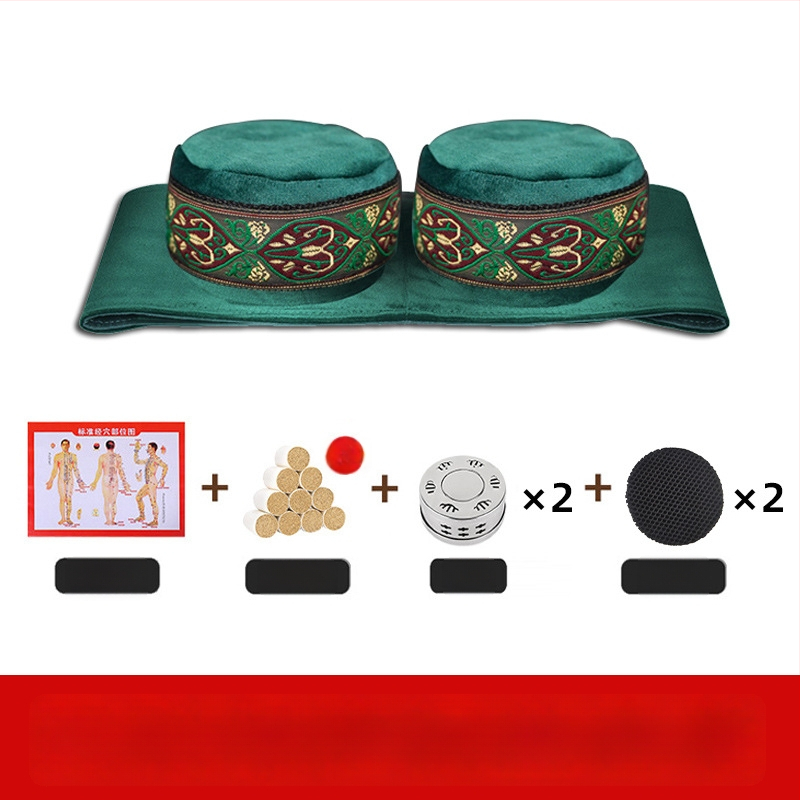 Wanling velúrová pokrývka na moxibusciu pre krk, plecia, pás a brucho – model jednotný/dvojitý/trojitý/štvoritý, použitie pre zdravotnú starostlivosť masáž, licenčná súkromná etiketa dostupná