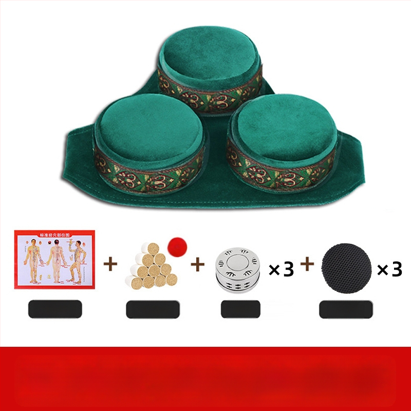 Wanling velúrová pokrývka na moxibusciu pre krk, plecia, pás a brucho – model jednotný/dvojitý/trojitý/štvoritý, použitie pre zdravotnú starostlivosť masáž, licenčná súkromná etiketa dostupná