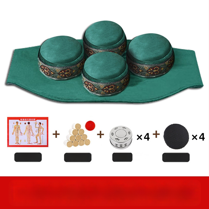 Wanling velúrová pokrývka na moxibusciu pre krk, plecia, pás a brucho – model jednotný/dvojitý/trojitý/štvoritý, použitie pre zdravotnú starostlivosť masáž, licenčná súkromná etiketa dostupná