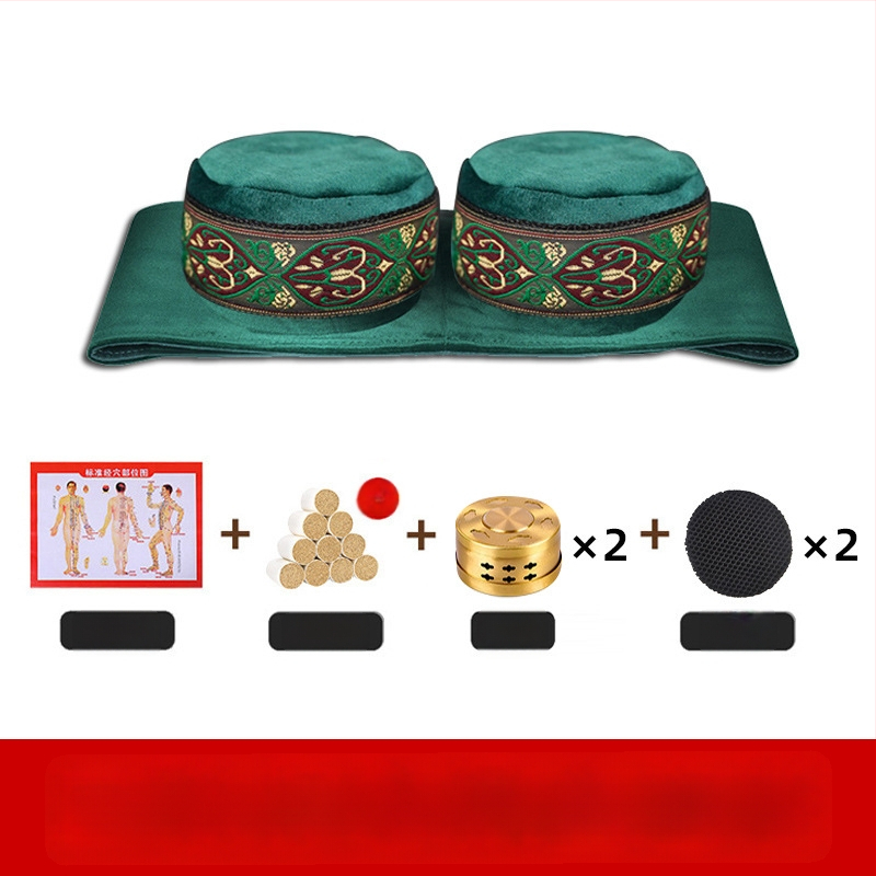 Wanling velúrová pokrývka na moxibusciu pre krk, plecia, pás a brucho – model jednotný/dvojitý/trojitý/štvoritý, použitie pre zdravotnú starostlivosť masáž, licenčná súkromná etiketa dostupná