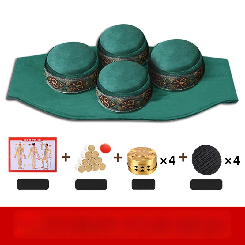 Wanling velúrová pokrývka na moxibusciu pre krk, plecia, pás a brucho – model jednotný/dvojitý/trojitý/štvoritý, použitie pre zdravotnú starostlivosť masáž, licenčná súkromná etiketa dostupná