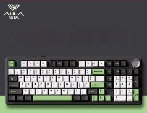 Aula Tarantula F99/F99Pro mechanická klávesnica – bezdrôtový Bluetooth, tri režimy, RGB podsvietenie, ABS telo, až 3 zariadenia súčasne