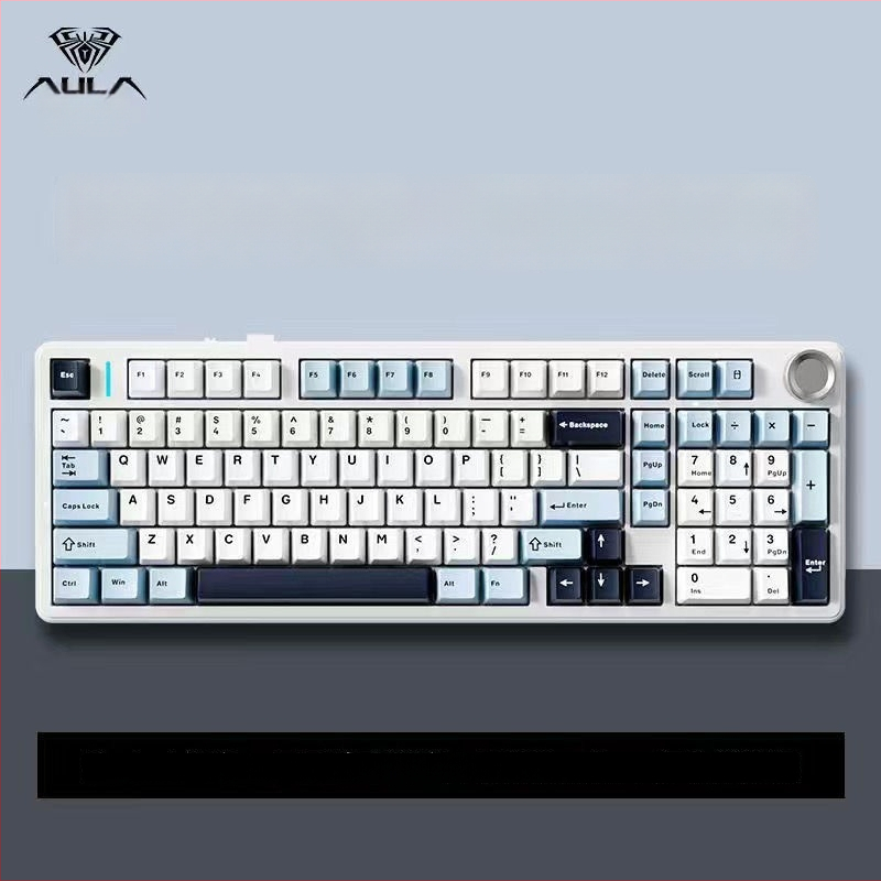 Aula Tarantula F99/F99Pro mechanická klávesnica – bezdrôtový Bluetooth, tri režimy, RGB podsvietenie, ABS telo, až 3 zariadenia súčasne