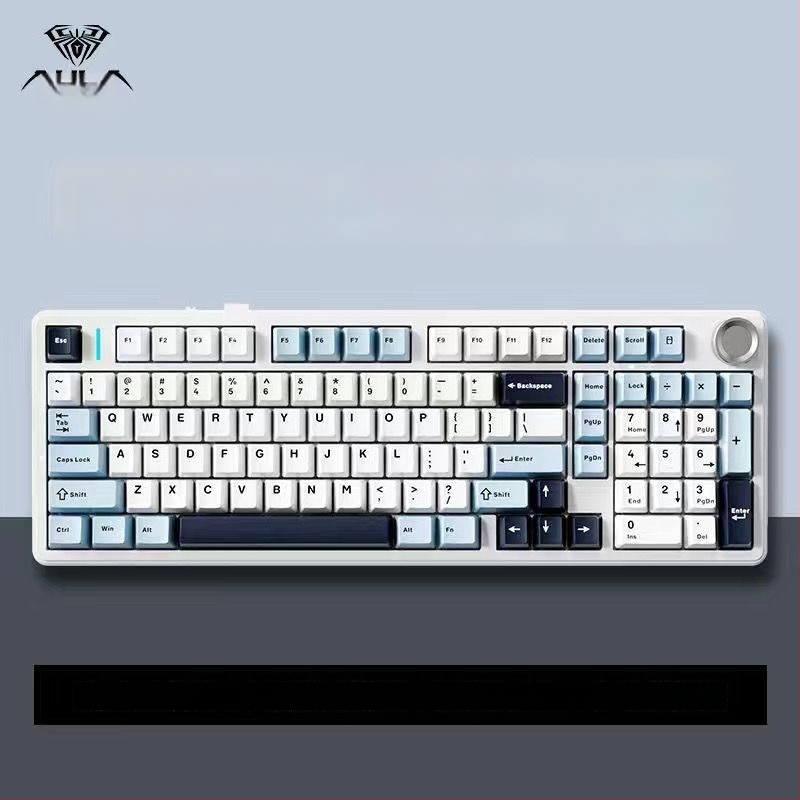 Aula Tarantula F99/F99Pro mechanická klávesnica – bezdrôtový Bluetooth, tri režimy, RGB podsvietenie, ABS telo, až 3 zariadenia súčasne