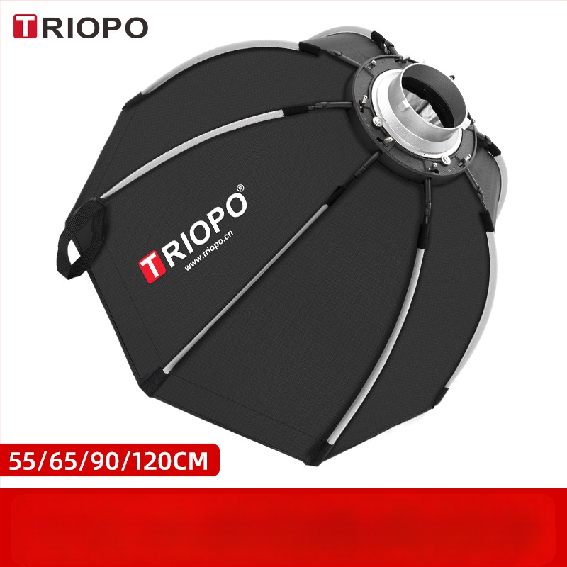 Jiebao K2 Švelnaus Šviesos Dėžė su Oktagonaline Tinkleliu – Greitas Tvirtinimas Studijinei Fotografijai