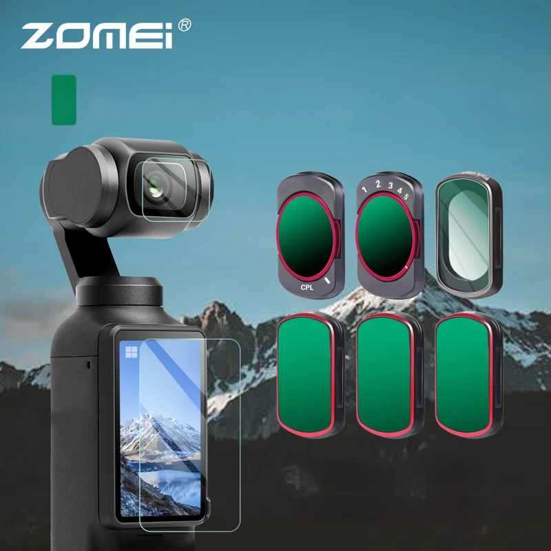 Zomei polarizačný filter pre DJI Osmo Pocket 3 – magnetické rýchle uvoľnenie UV/CPL/ND, optické sklo