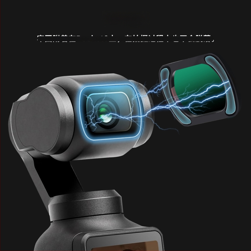 Zomei polarizačný filter pre DJI Osmo Pocket 3 – magnetické rýchle uvoľnenie UV/CPL/ND, optické sklo