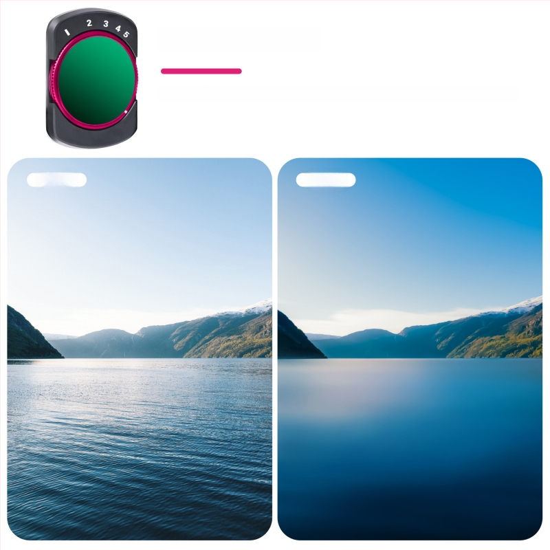 Zomei polarizačný filter pre DJI Osmo Pocket 3 – magnetické rýchle uvoľnenie UV/CPL/ND, optické sklo