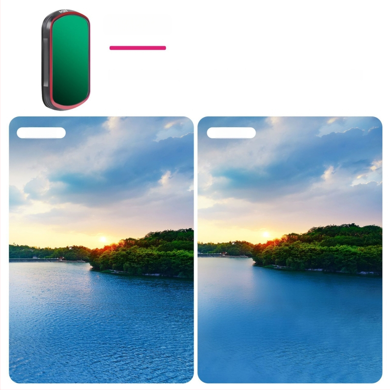 Zomei polarizačný filter pre DJI Osmo Pocket 3 – magnetické rýchle uvoľnenie UV/CPL/ND, optické sklo