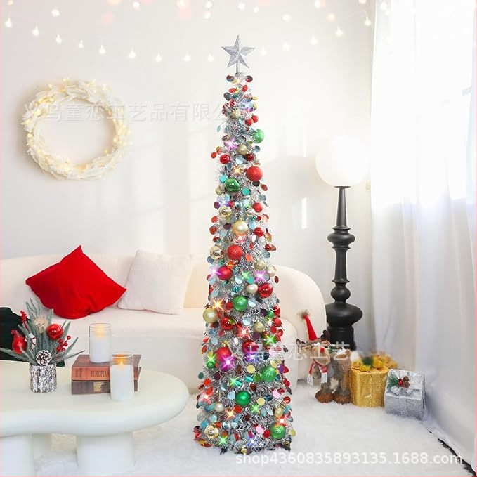 PET Kalėdų eglutės dekoracija, Childhood Love, skirta grindims