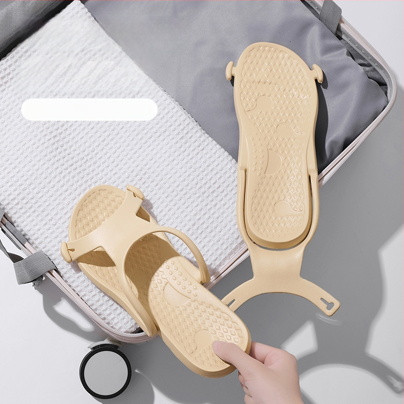 Unisex skladacie papuče EVA – EVA horná časť a podrážka, vstrekovaná podrážka, 400 g