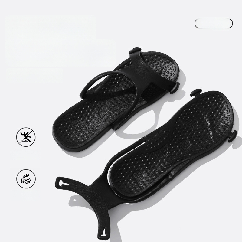 Unisex skladacie papuče EVA – EVA horná časť a podrážka, vstrekovaná podrážka, 400 g