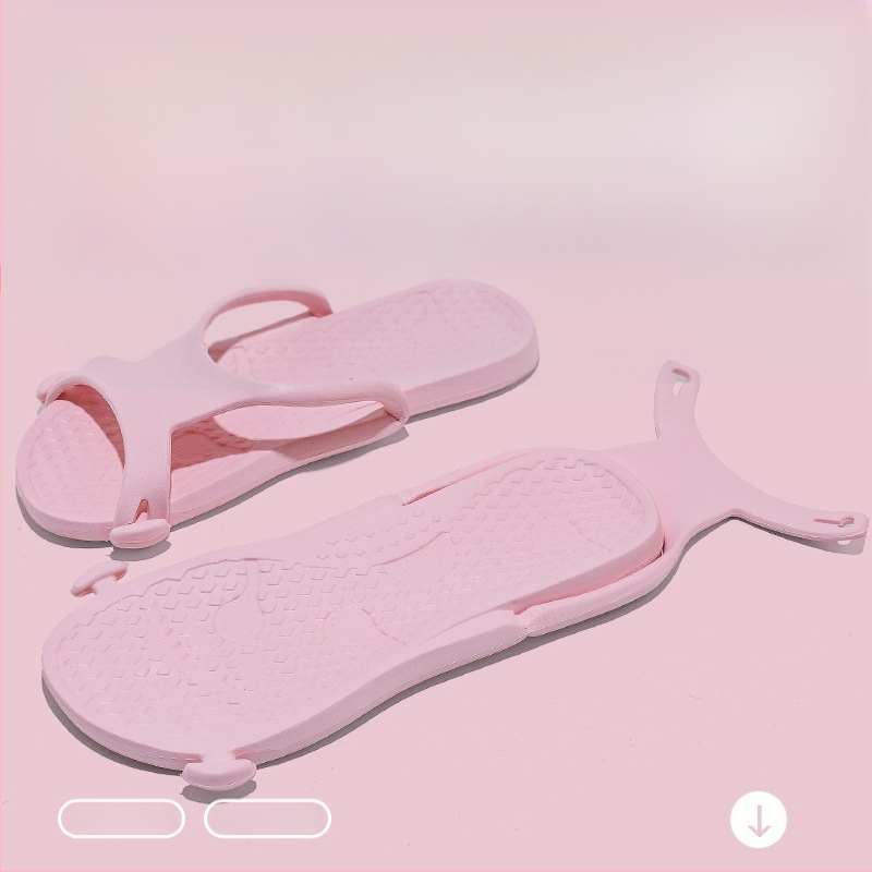 Unisex skladacie papuče EVA – EVA horná časť a podrážka, vstrekovaná podrážka, 400 g