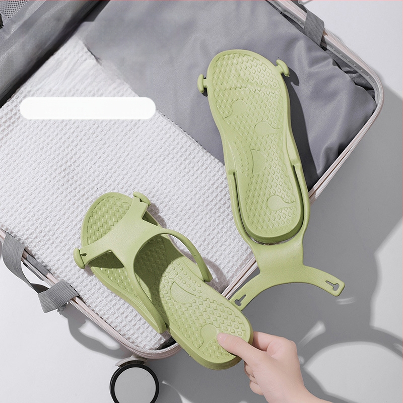 Unisex skladacie papuče EVA – EVA horná časť a podrážka, vstrekovaná podrážka, 400 g