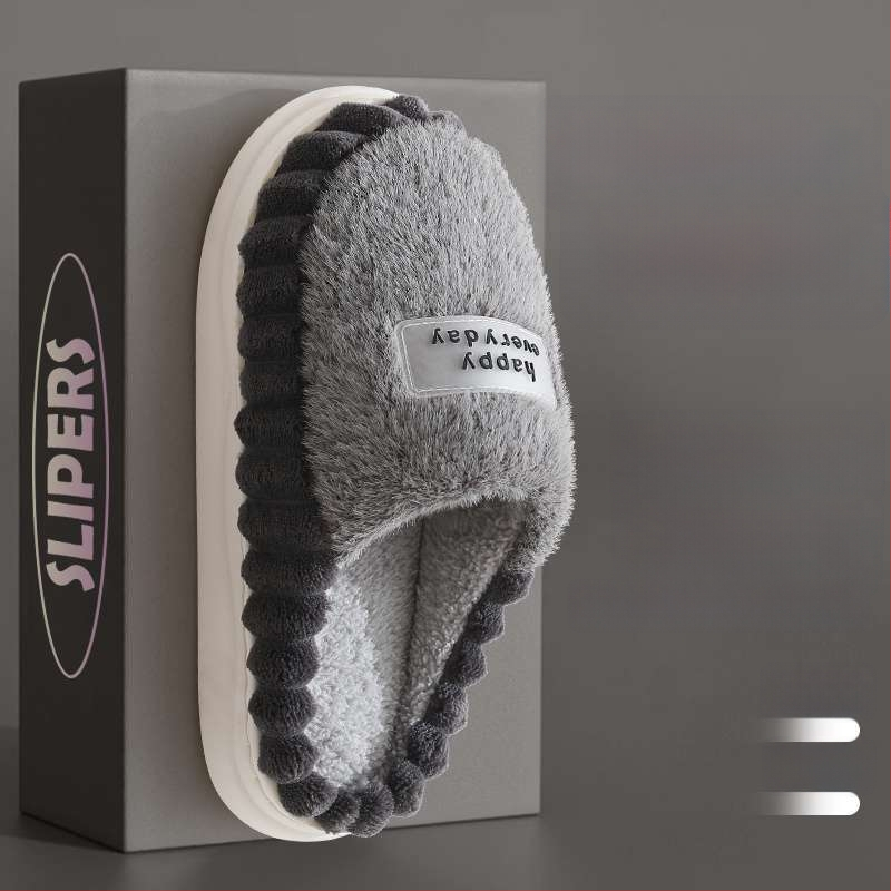 I formos šlepetės, triušių kailio viršus ir vidinis pamušalas, EVA padas, atskirtas piršto dizainas