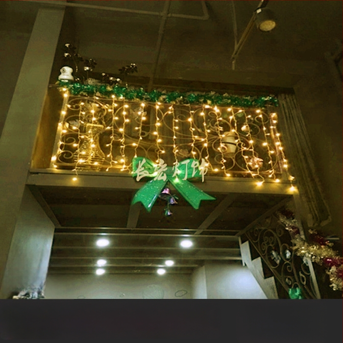 LED hviezdne svetlá na záves s vodopádom – svadobná dekorácia, 110V, CE certifikované, tvar: totem