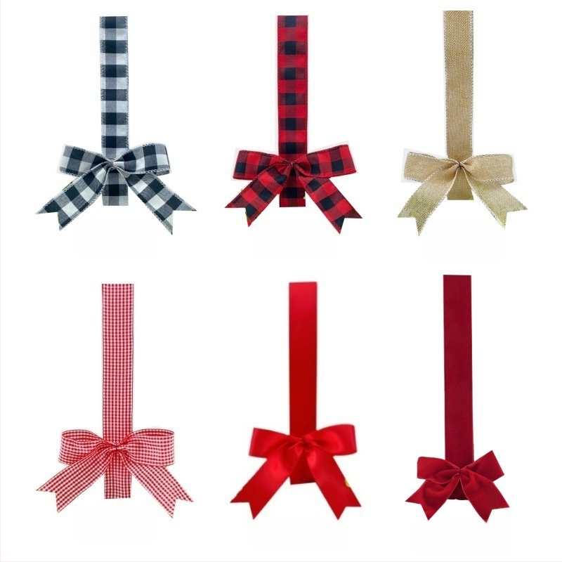 Americký štýl, ručne vyrobený veniec pine-velvet na dekoráciu okien a dverí pre trh Severnej Ameriky.