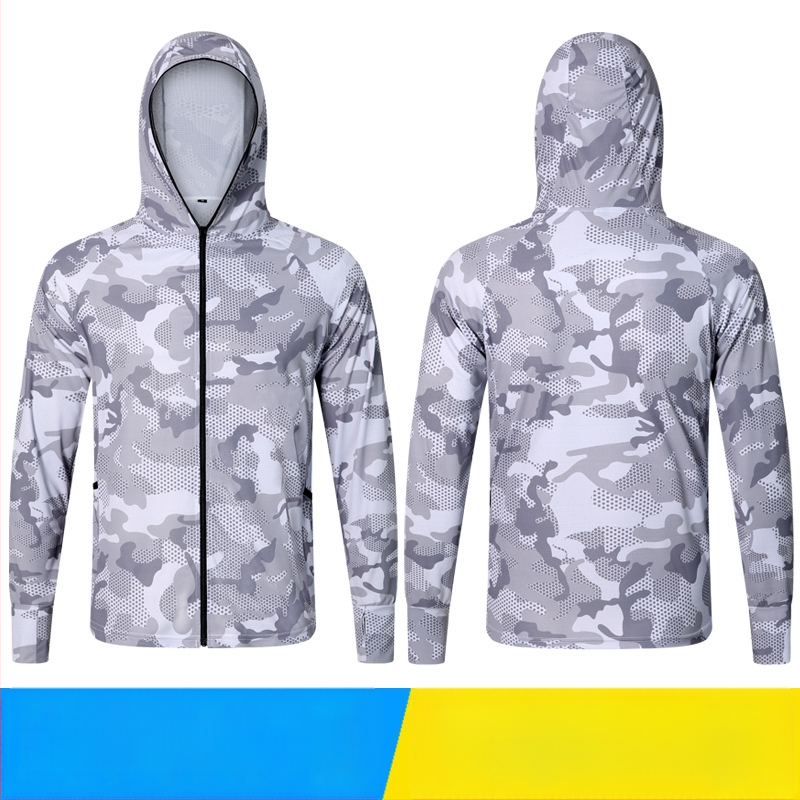 Pruhované polyesterové rybárske tričko, rýchloschnúce, priedušné, odvádzajúce vlhkosť, letné na rybolov