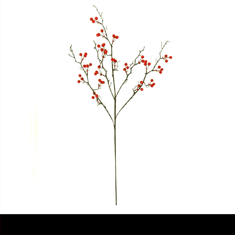 Umelý ovocný plod Fortune Fruit na jednej vetve, z plastovej peny, vstrekovacie formovanie, pre domovú dekoráciu a rekvizity na fotografovanie