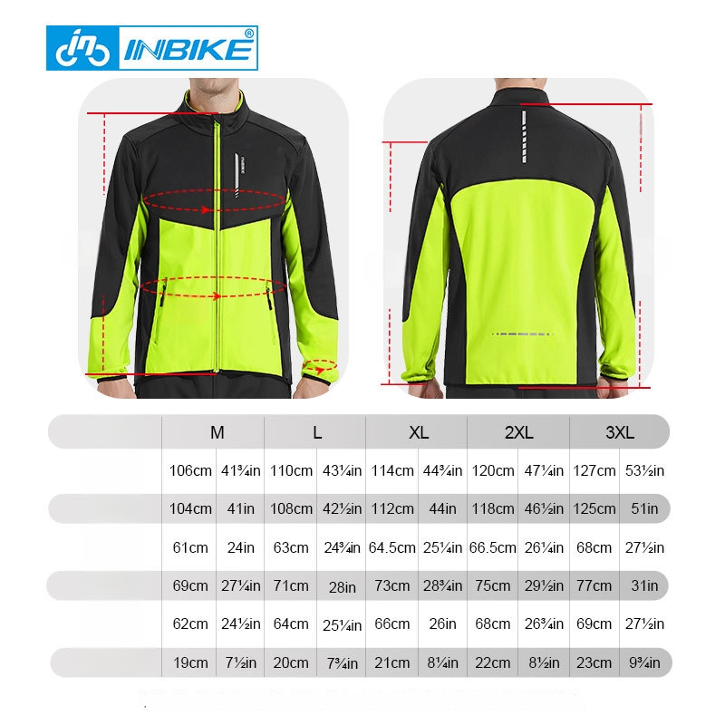 INBIKE Zimná cyklistická bunda pre mužov, vetruodolná, teplá, fleece materiál