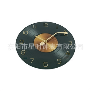 Nástenné hodiny Star Time so sweep pohybom sekund, ciferník z kaleného skla, model AA30-18A