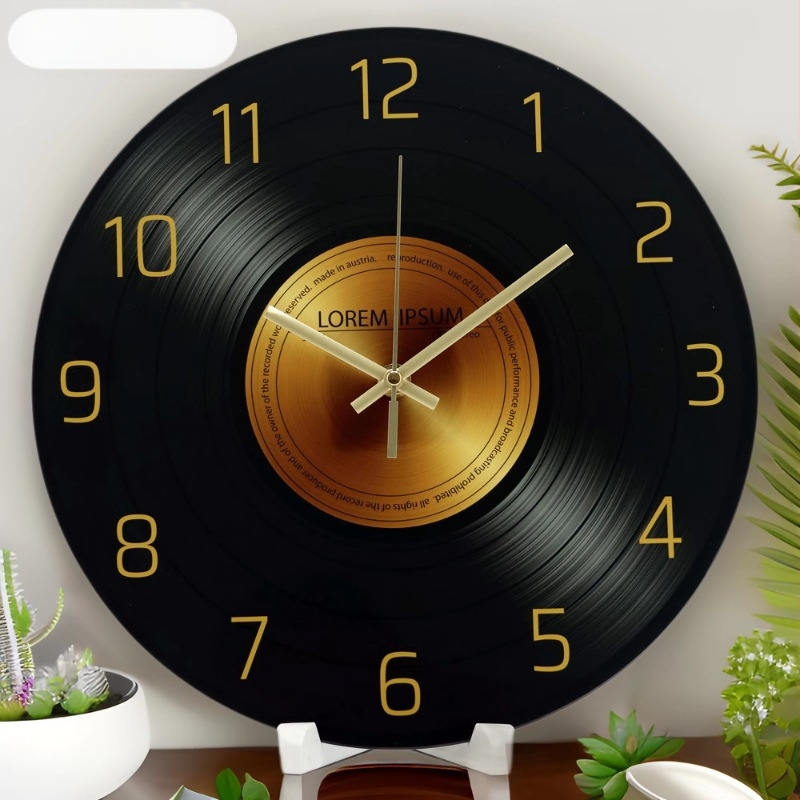 Nástenné hodiny Star Time so sweep pohybom sekund, ciferník z kaleného skla, model AA30-18A