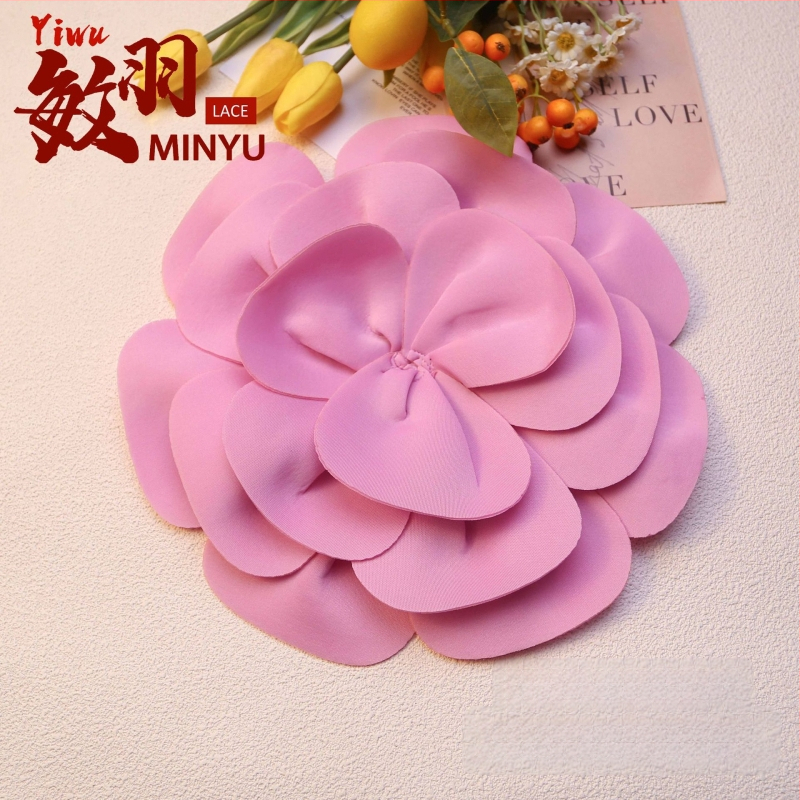 Minyu DIY kvety nášivky na odevy – polyesterové doplnky pre odevy