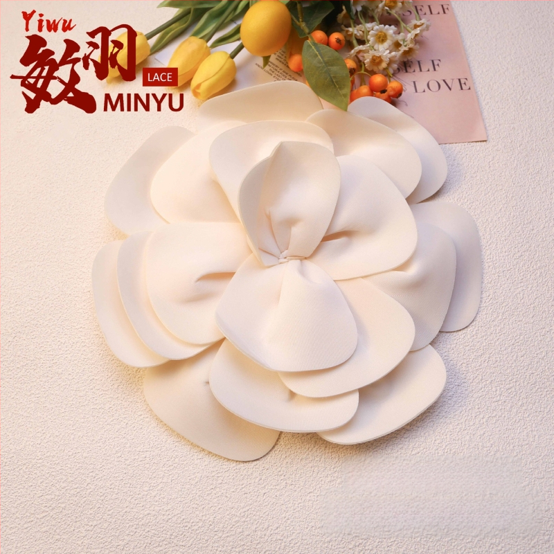 Minyu DIY kvety nášivky na odevy – polyesterové doplnky pre odevy