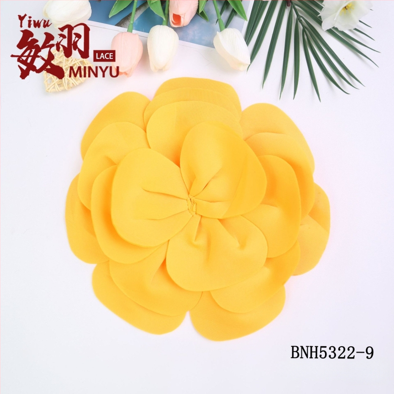 Minyu DIY kvety nášivky na odevy – polyesterové doplnky pre odevy