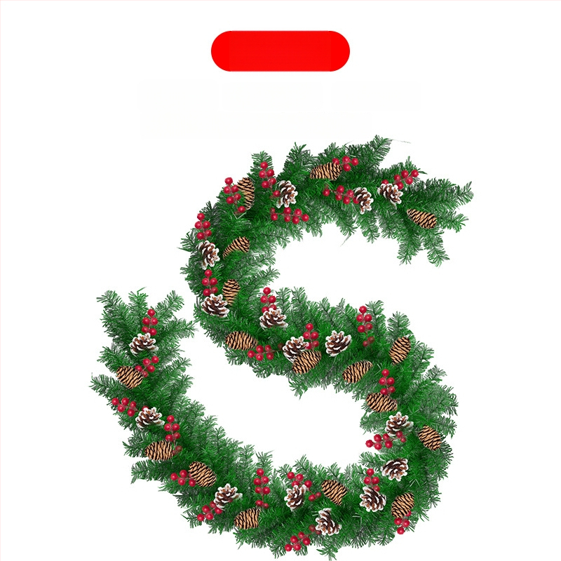 PVC ukse ripatav jõulukaunistus, poolautomaatselt poolkäsitsi valmistatud, kaasaegne minimalistlik stiil, jõuluka rotang dekoratsioon