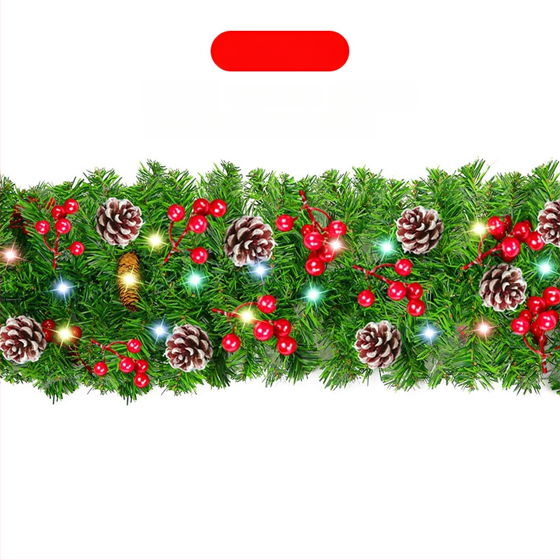 PVC ukse ripatav jõulukaunistus, poolautomaatselt poolkäsitsi valmistatud, kaasaegne minimalistlik stiil, jõuluka rotang dekoratsioon