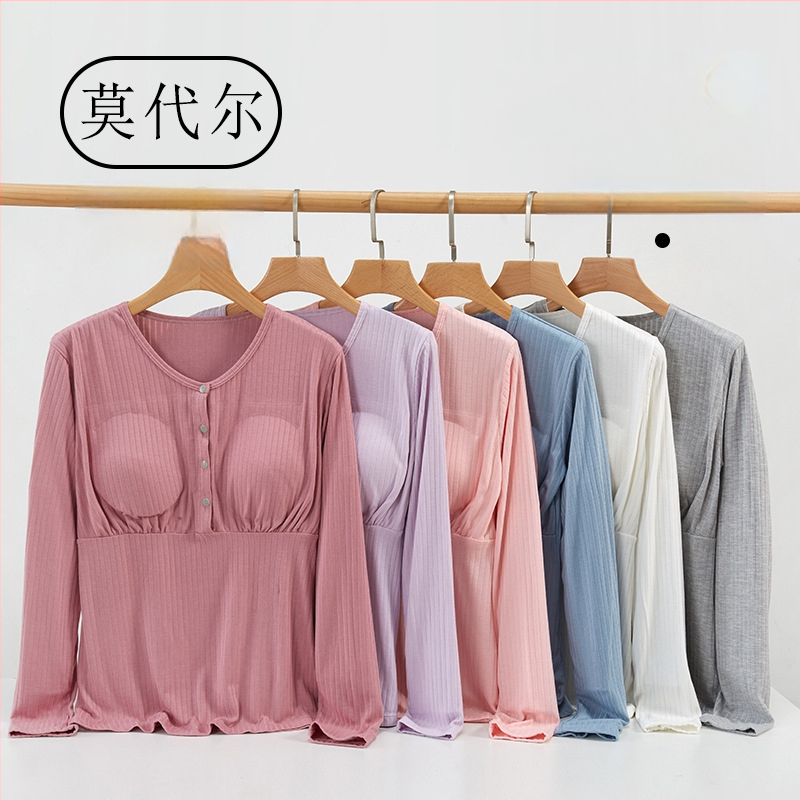 Dojčenie top s4 gombíkmi, dlhé rukávy, priedušná viskóza (95-100%), hrubé tkaniny 251-300 g/m²