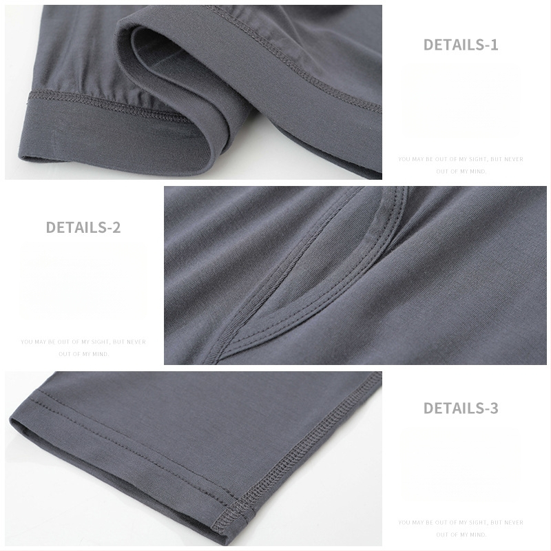 Pánske nohavice z modalového materiálu, antibakteriálne, vysoký pás, úzky strih, tenká látka