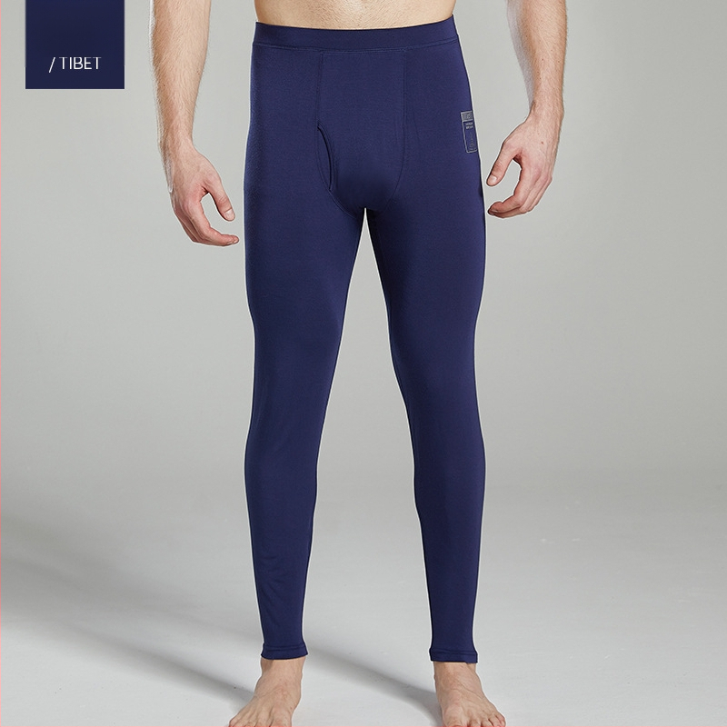 Pánske nohavice z modalového materiálu, antibakteriálne, vysoký pás, úzky strih, tenká látka