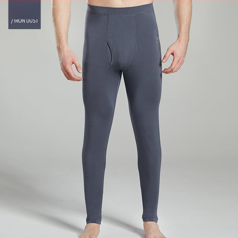 Pánske nohavice z modalového materiálu, antibakteriálne, vysoký pás, úzky strih, tenká látka