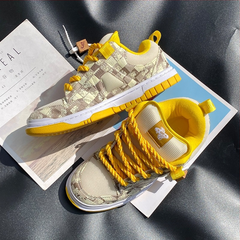 Unisex Casual nízke tenisky, vrchný materiál z syntetickej kože, gumová podrážka, šnúrky vpredu, vzor color-blocking