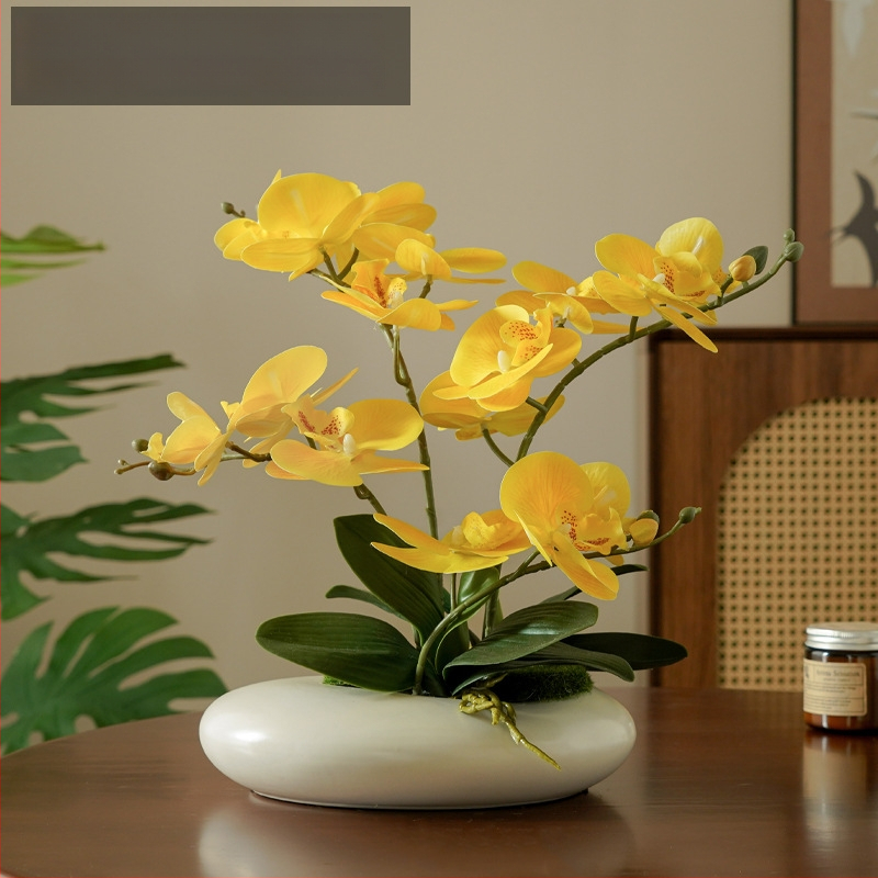 Umelý kvet Peónia pre stolovú dekoráciu, železná drôt, tkaný vzhľad, svadobné použitie