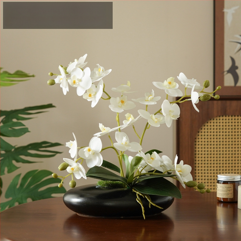 Umelý kvet Peónia pre stolovú dekoráciu, železná drôt, tkaný vzhľad, svadobné použitie