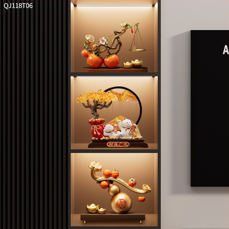 Živicová ozdoba v tvare tekvice do obývačky — štýl ľahký luxus, obchodný dar, model ltao912732657409