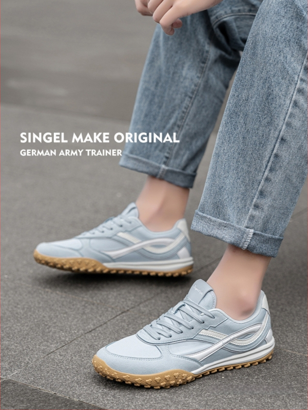 Topánky z pravej kože s plochou podrážkou, protišmykové, odolné voči opotrebeniu a torzi, ľahké, jesenné kancelárske voľnočasové