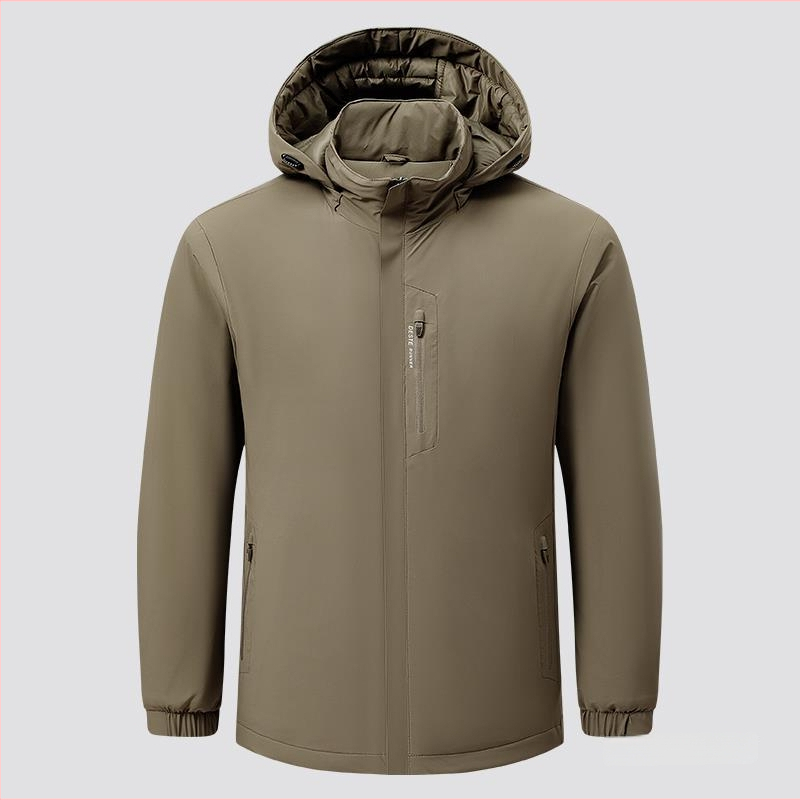 Outdoor bunda na horolezectvo s priedušnosťou, vodeodolnosťou, vetruodolnosťou a UV ochranou