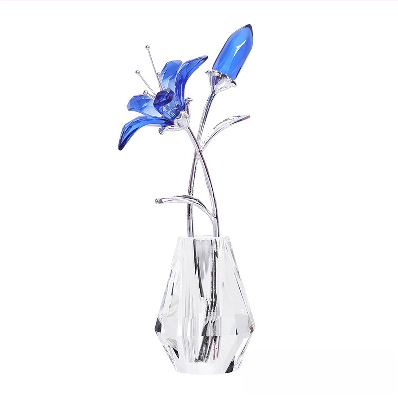 Ružový kremeň krystalová skupina, moderný minimalistický štýl, balené v darčekovej krabičke, vhodné pre svadby, narodeniny, nový domov a promóciu