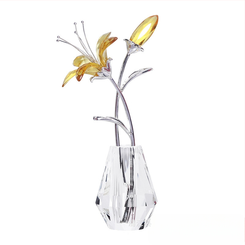 Ružový kremeň krystalová skupina, moderný minimalistický štýl, balené v darčekovej krabičke, vhodné pre svadby, narodeniny, nový domov a promóciu