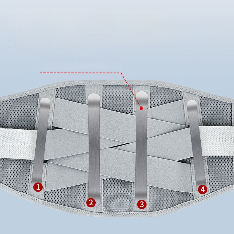 Pás na ochranu bedier z polyestrových vlákien, pre dospelých, pre všeobecné športy, balenie 100 kusov