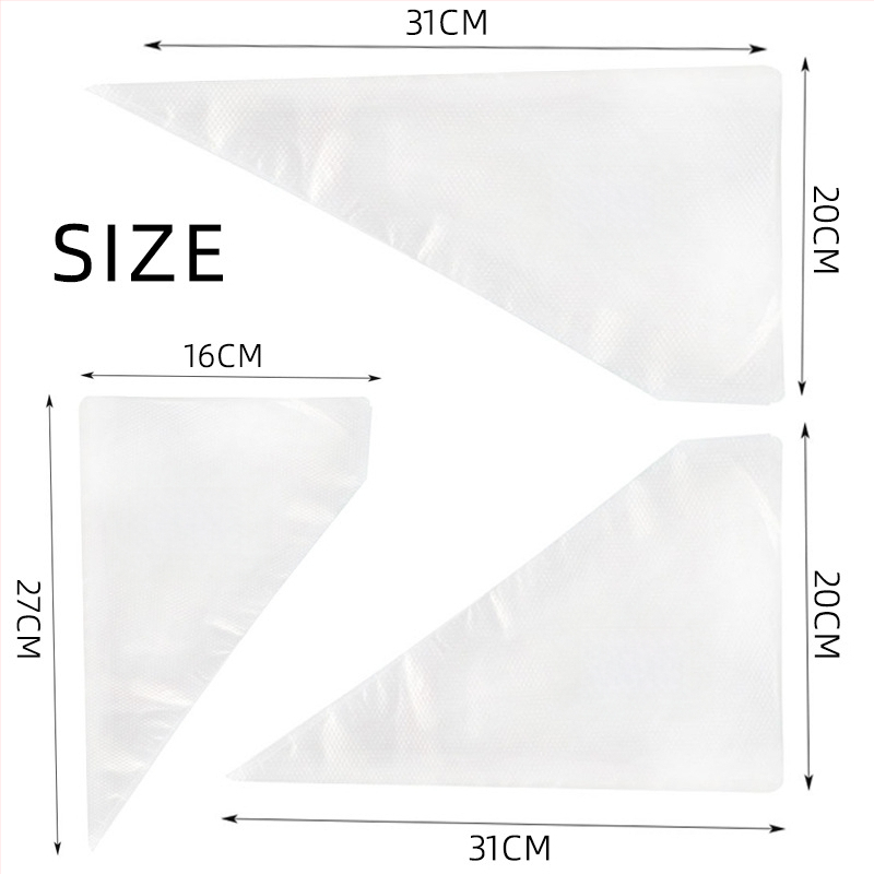 Xinda vienreizējā krēmu dekorēšanas maisiņš, videi draudzīgs PO materiāls